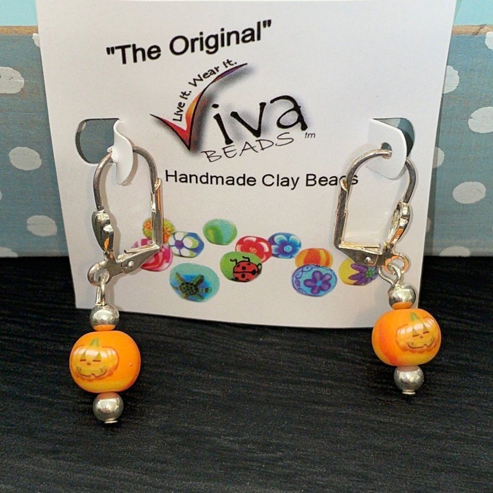 Jack-o-Lantern Earrings